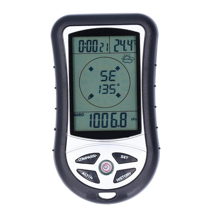 Hyuduo - Multifunction Digital Altimeter Barometer Thermometer Compass