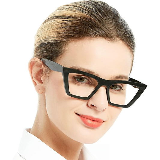 Occi Chiari - Oversized Cat Eye Reading Glasses For Women