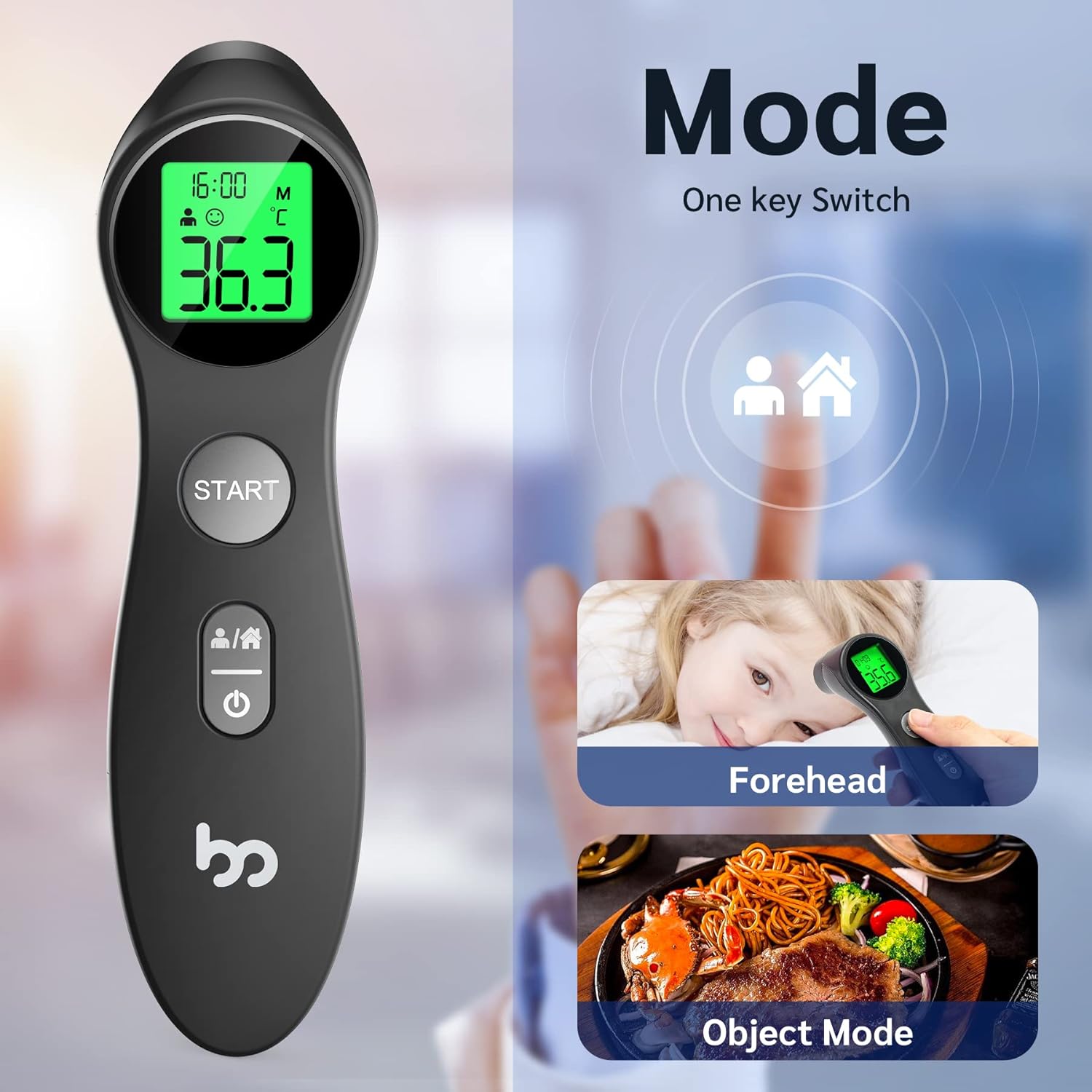 Joytech Healthcare Co.,Ltd. - Femometer Non-Contact Infrared Forehead Thermometer