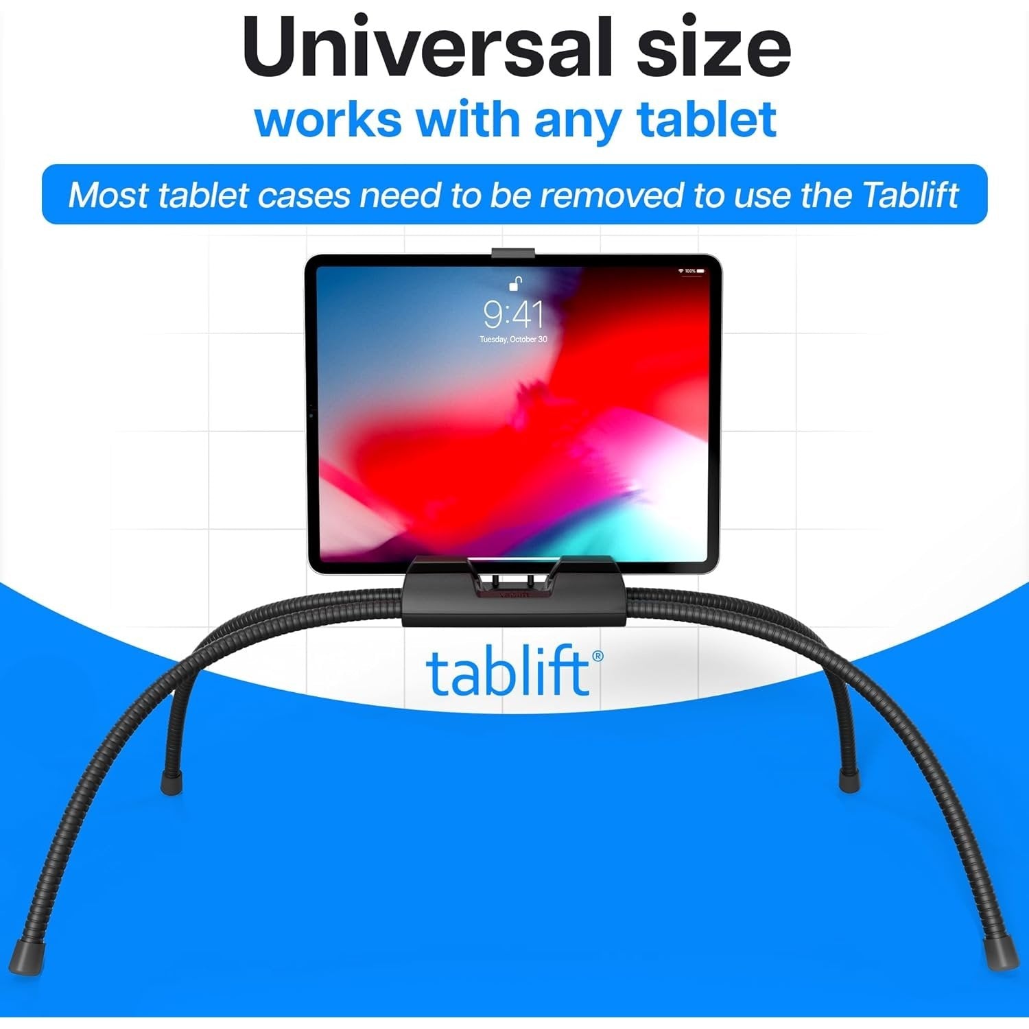 Nbryte - Flexible Universal iPad/Tablet Holder for Bed or Table