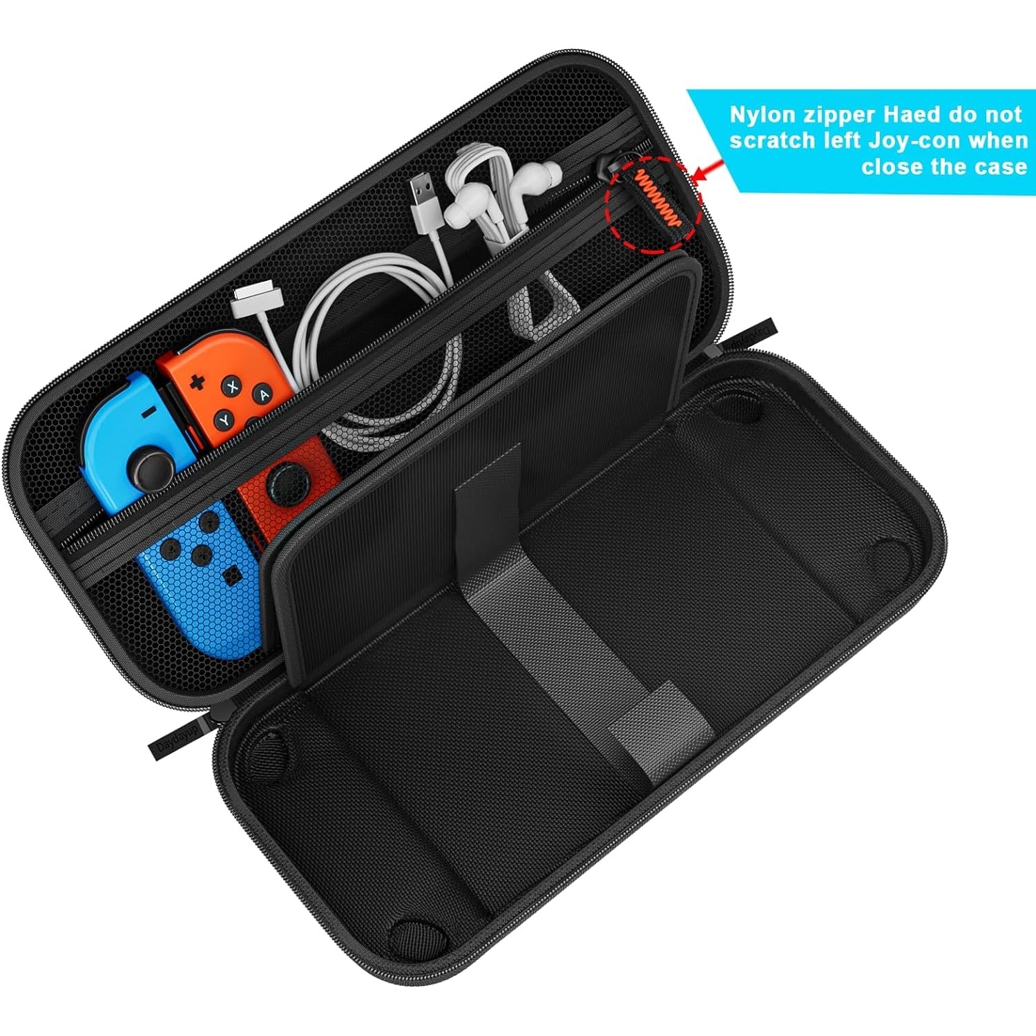 Daydayup - Switch Carrying Case for Nintendo Switch/OLED with 20 Game Slots