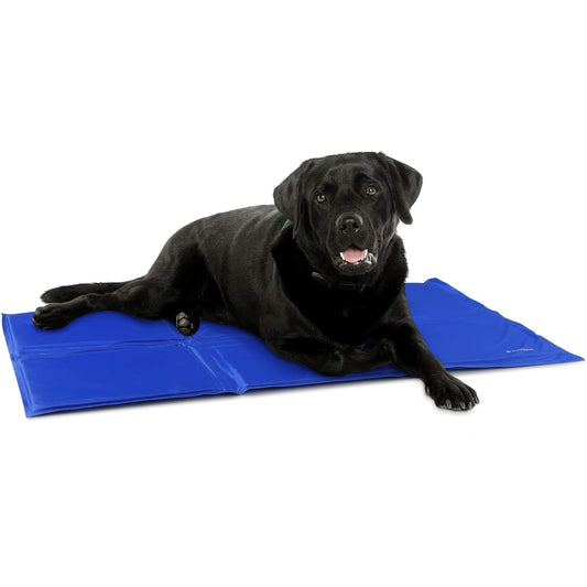 Navaris - Self-Cooling Pet Mat, 50x90 Cm, Blue