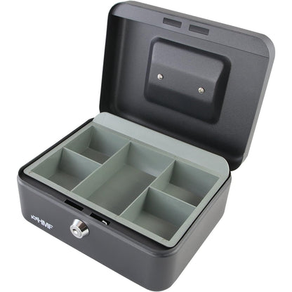 Hmf - Cash Box 20 x 16 x 9.5 cm, Black