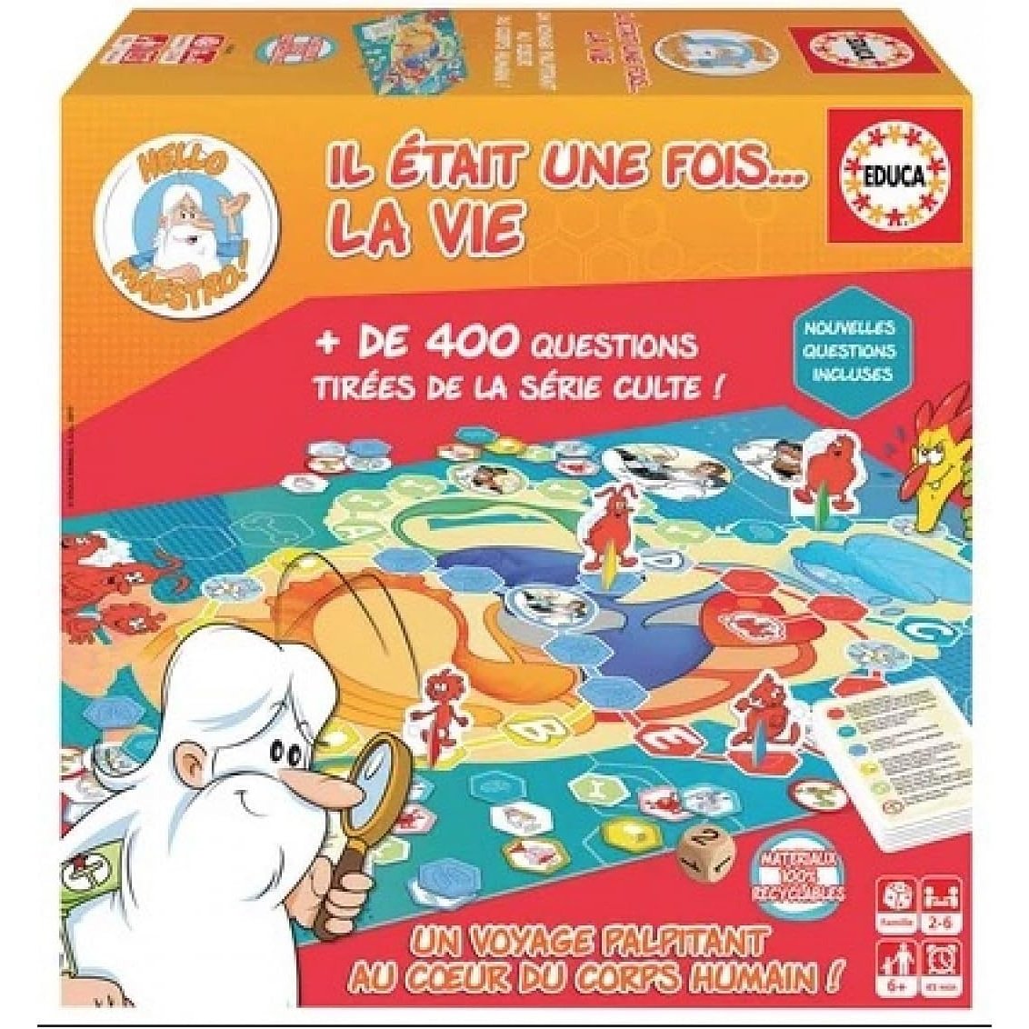 Jeu Il Etait Une Fois La Vie - Educational Board Game for Kids