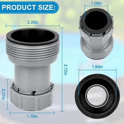 Ophjerg - Pool Hose Adapter For Above Ground Pools, Type B, 2 Pack