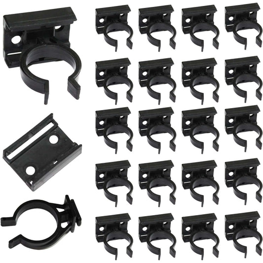 Omideas - 20 Kitchen Kick Board Plinth Clips & Bracket 30-31mm Diameter