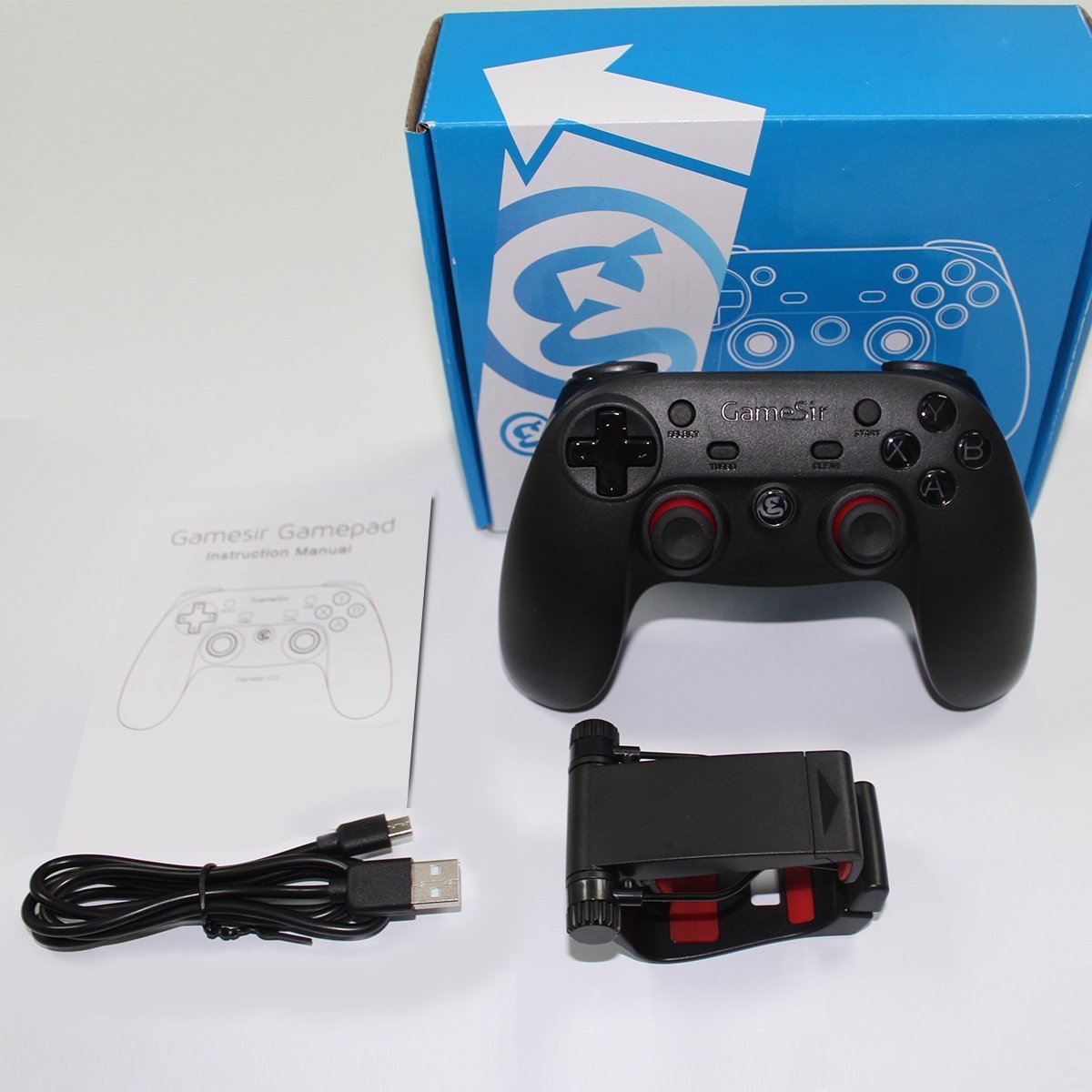 Gamesir - Bluetooth Controller For Android, G3 Edition (Black) With Phone Bracket