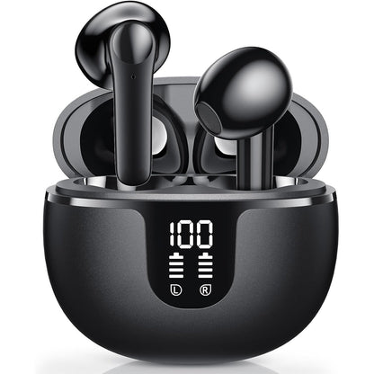 Yohota - Wireless Bluetooth Earbuds With Usb-C, Hd Mic, Touch Control, Ipx8