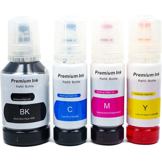 Cartridgeify - 102/104 Ink Bottle Multipack for Epson Ecotank ET Series