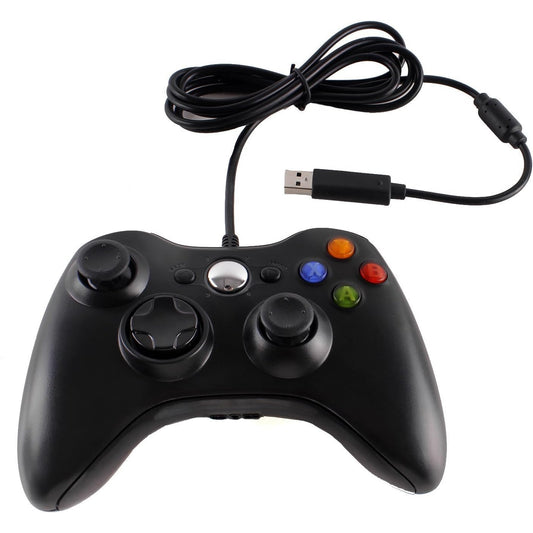 Epic Story - Wired USB Game Controller for Xbox 360 & Windows PC (Black)