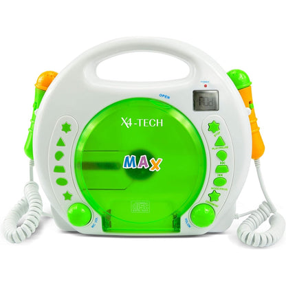 X4-Tech - Bobby Joey Mp3 Children's Cd Player With Battery & Power Supply