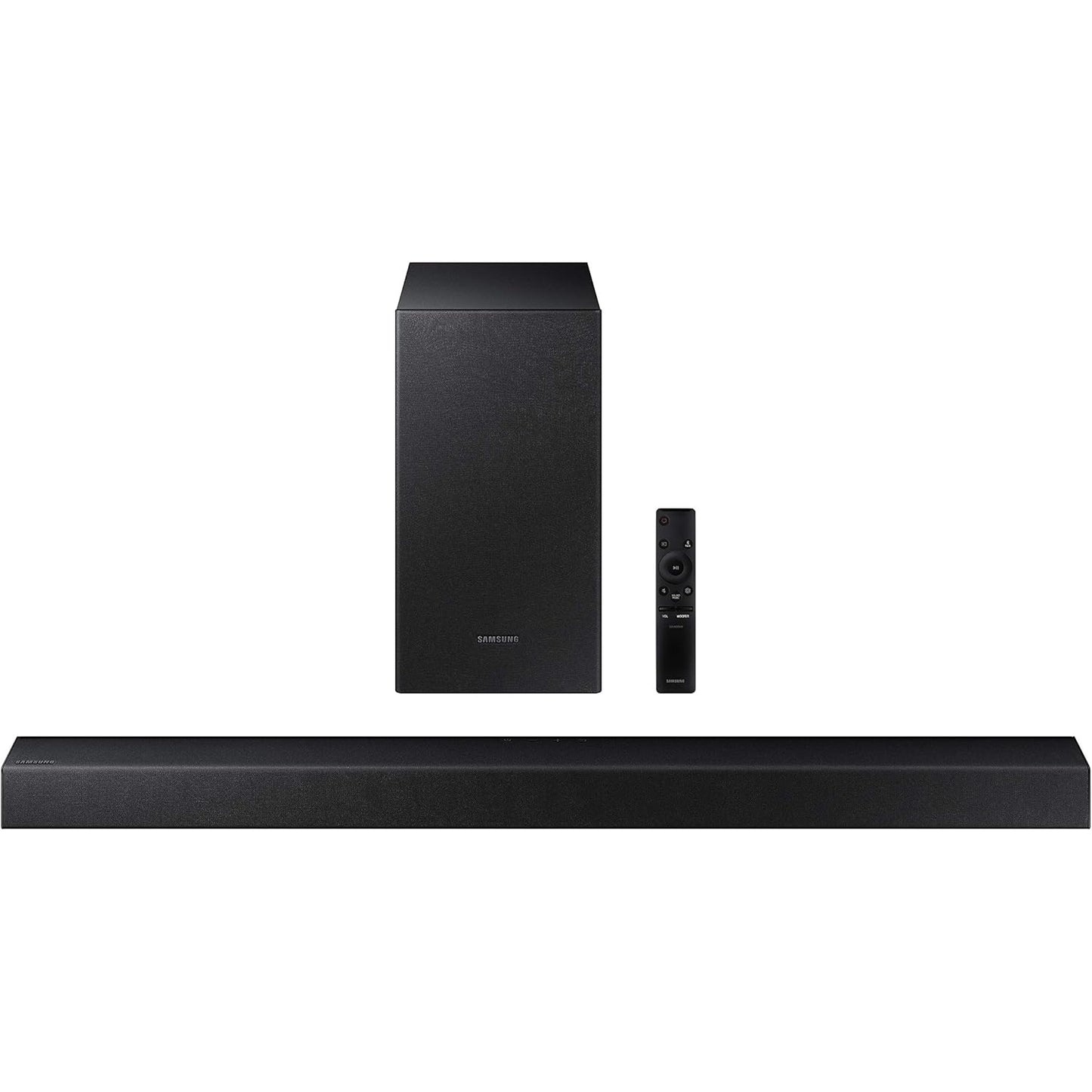 Samsung - Hw-T420 Soundbar 150W, 2.1 Ch, Wired Subwoofer, Dolby Digital, Bluetooth