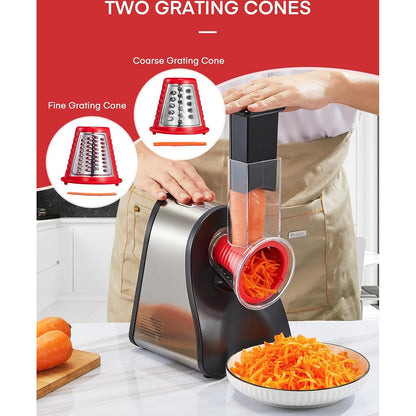 Aiheal - Electric Cheese Grater 150W One-Touch Control