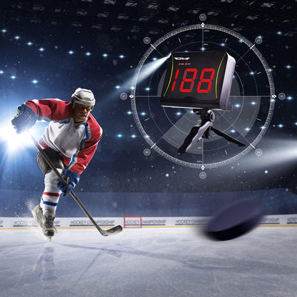 Alpika - Hockey Shot Puck & Ball Speed Radar With LED Display