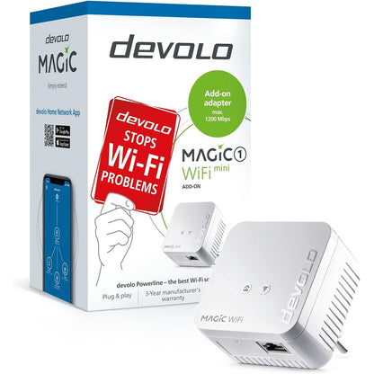 Devolo Ag - Magic 1 Wifi Mini: Additional Adapter For Reliable Wifi Via Power Line