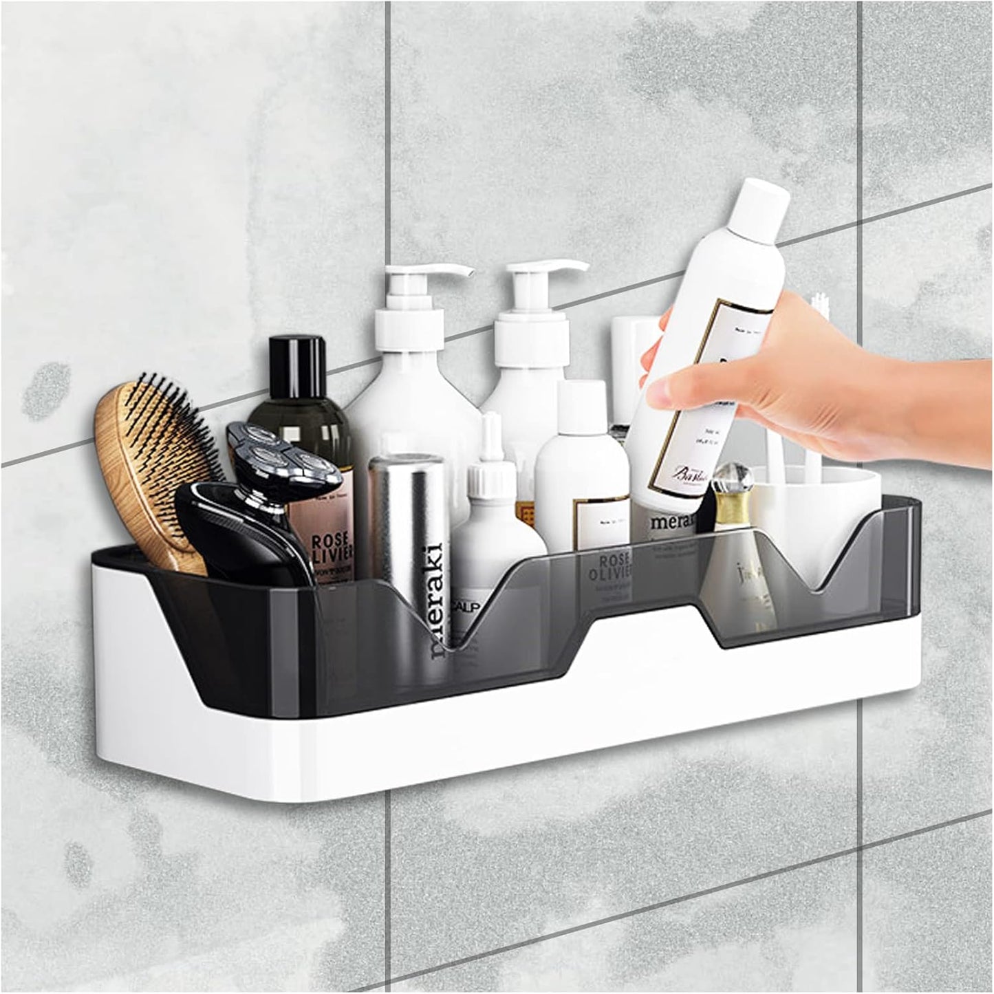 Kimerse - No Drilling Removable Shower Caddy