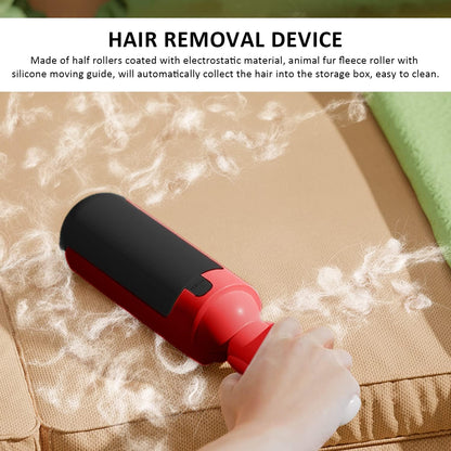 Pflypf - Pet Hair Removal Roller for Dogs and Cats (Red)