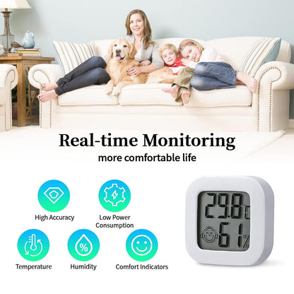 Pngos - Digital Indoor Thermometer Hygrometer High Accuracy