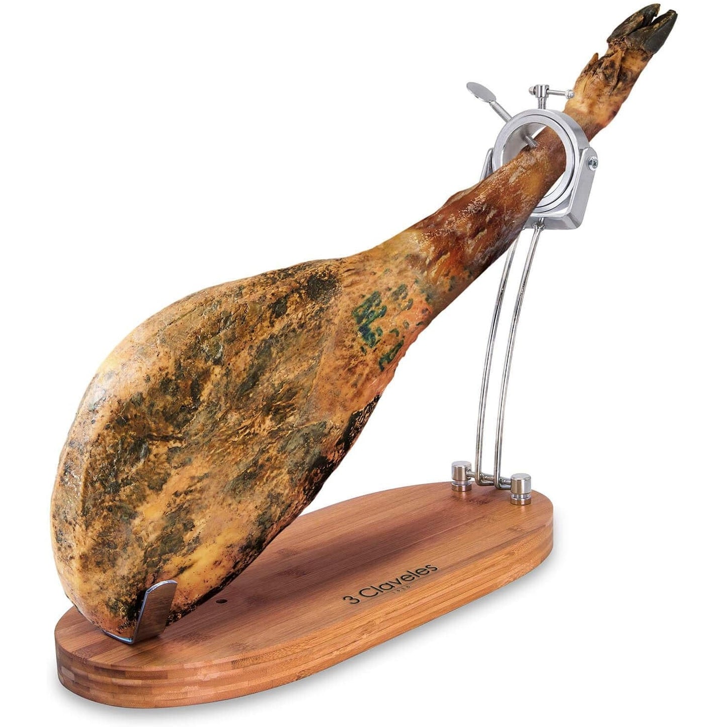 3 Claveles - Ham Carving Kit with Stand and Knife, Multicolor