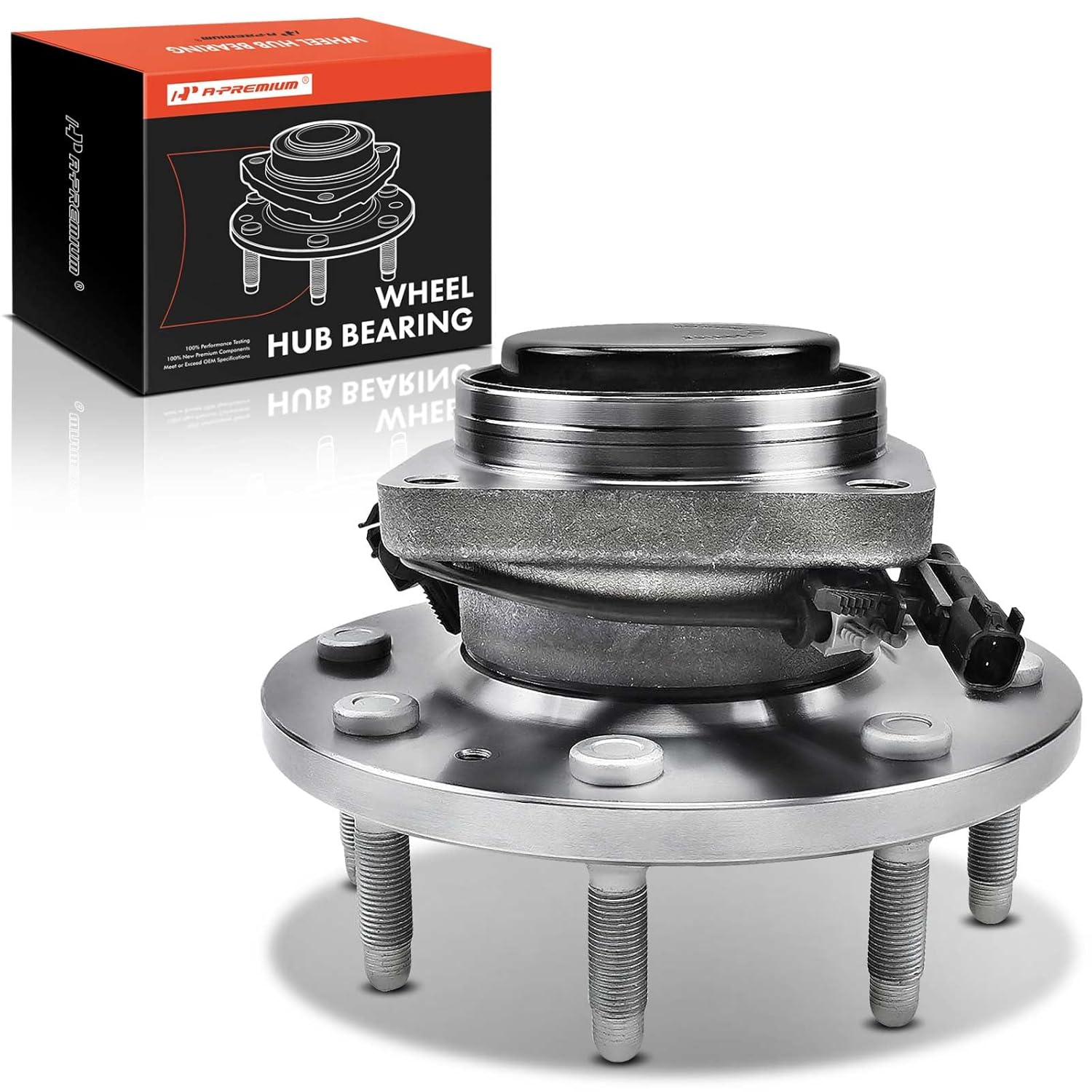 Premiumpartswhosale - Front Wheel Bearing Hub Assembly for Chevy Silverado GMC Sierra 2500HD 3500HD 2011-2020