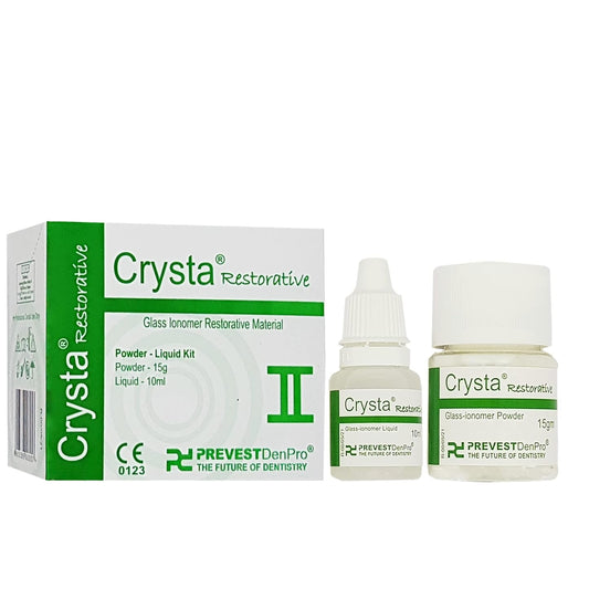 Prevest Denpro Limited - Crysta Restorative II Glass Ionomer Cement