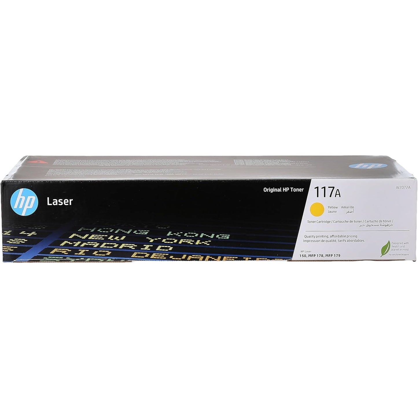 Hp - 117A Original Laser Toner Cartridge, Yellow, Single Pack