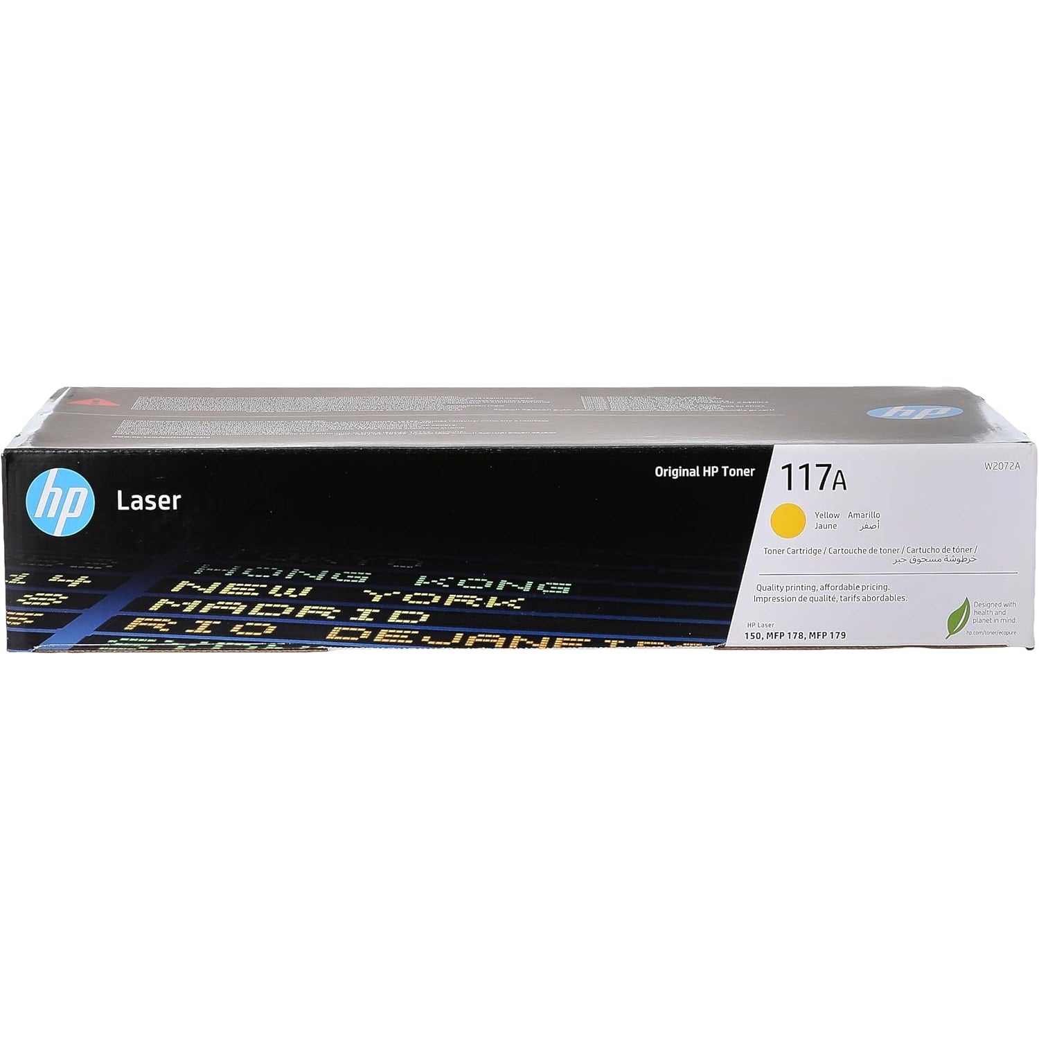 Hp - 117A Original Laser Toner Cartridge, Yellow, Single Pack