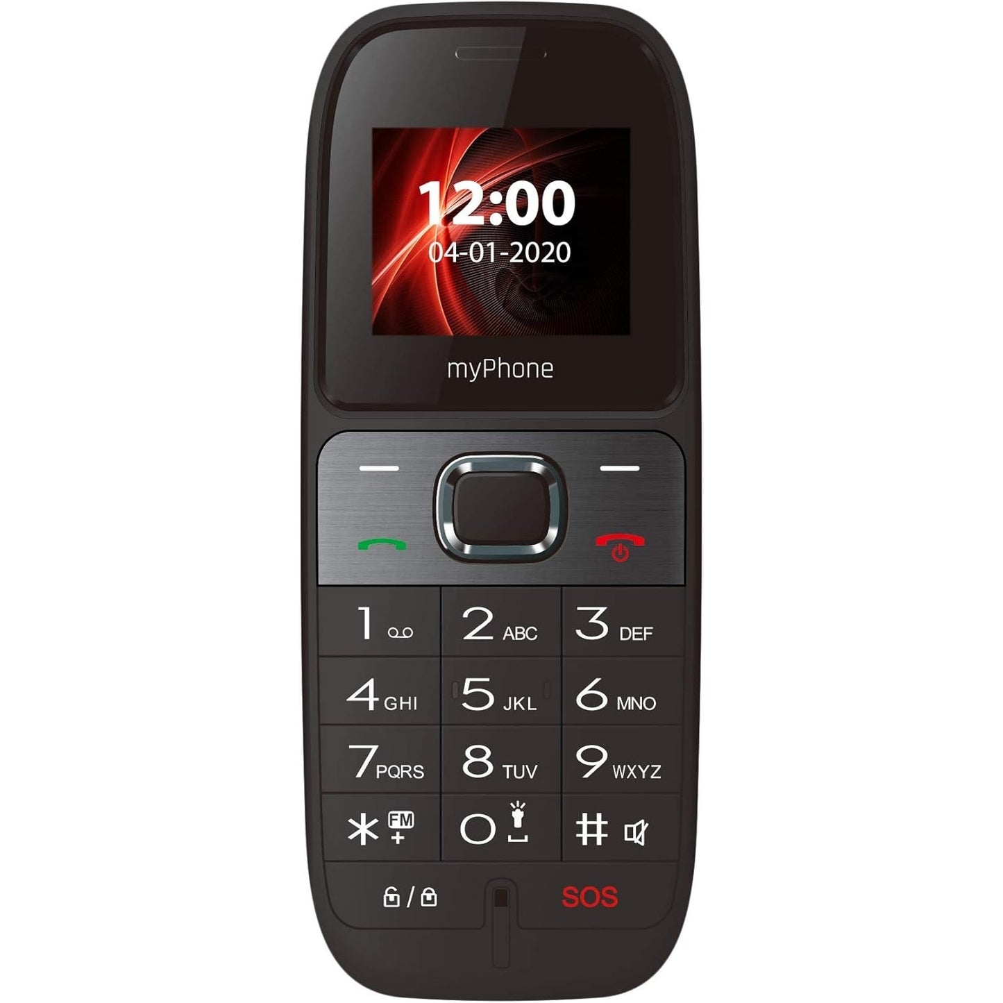 Mptech - Myphone Soho Line H31 GSM 3G Desk Phone, Dual SIM, Large Display, Cordless