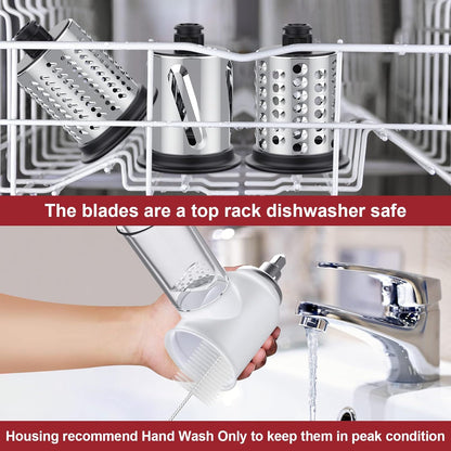 Homelike - Slicer Shredder Attachment for Kitchenaid Stand Mixers