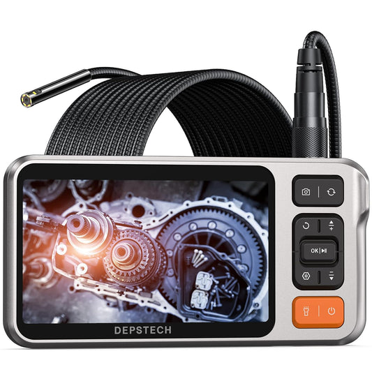 Depstech - 5.0Mp Endoscope Camera With 5" IPS Screen & Dual Lens