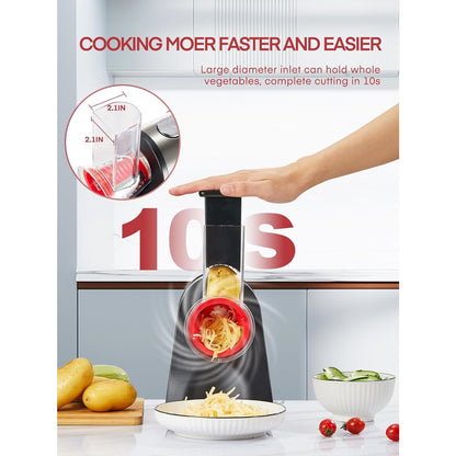 Aiheal - Electric Cheese Grater 150W One-Touch Control