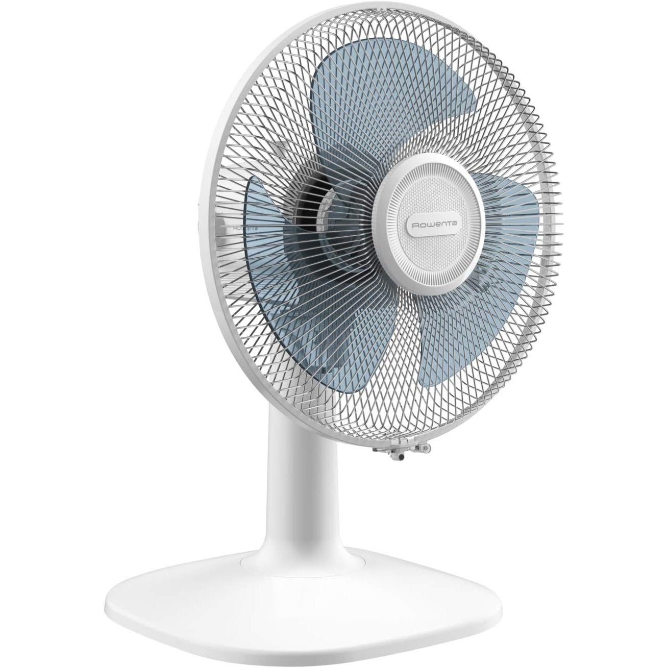 Rowenta - Essential+ Vu2330 12" Oscillating Table Fan, 3 Speeds, 46Dba, White