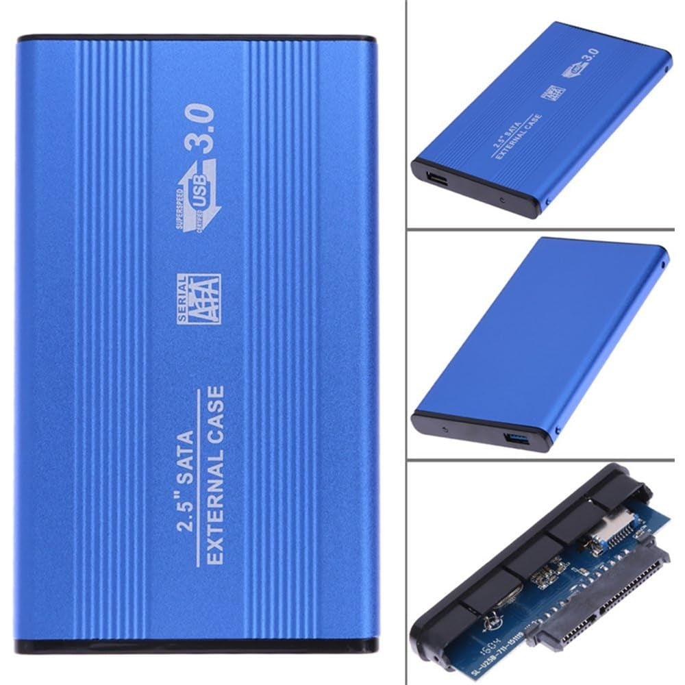 Hlt - USB 3.0 SATA 2.5" External HDD Enclosure Aluminum Case