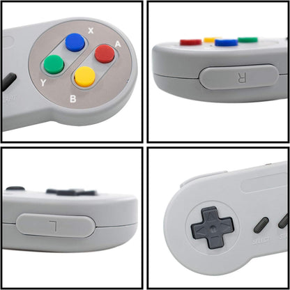 Trixes - Pack Of 2 Wired USB Controllers For SNES Emulators