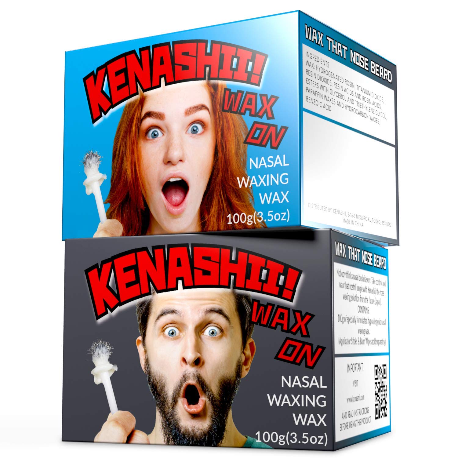 Kenashii - Hypoallergenic Nose Wax, 100G