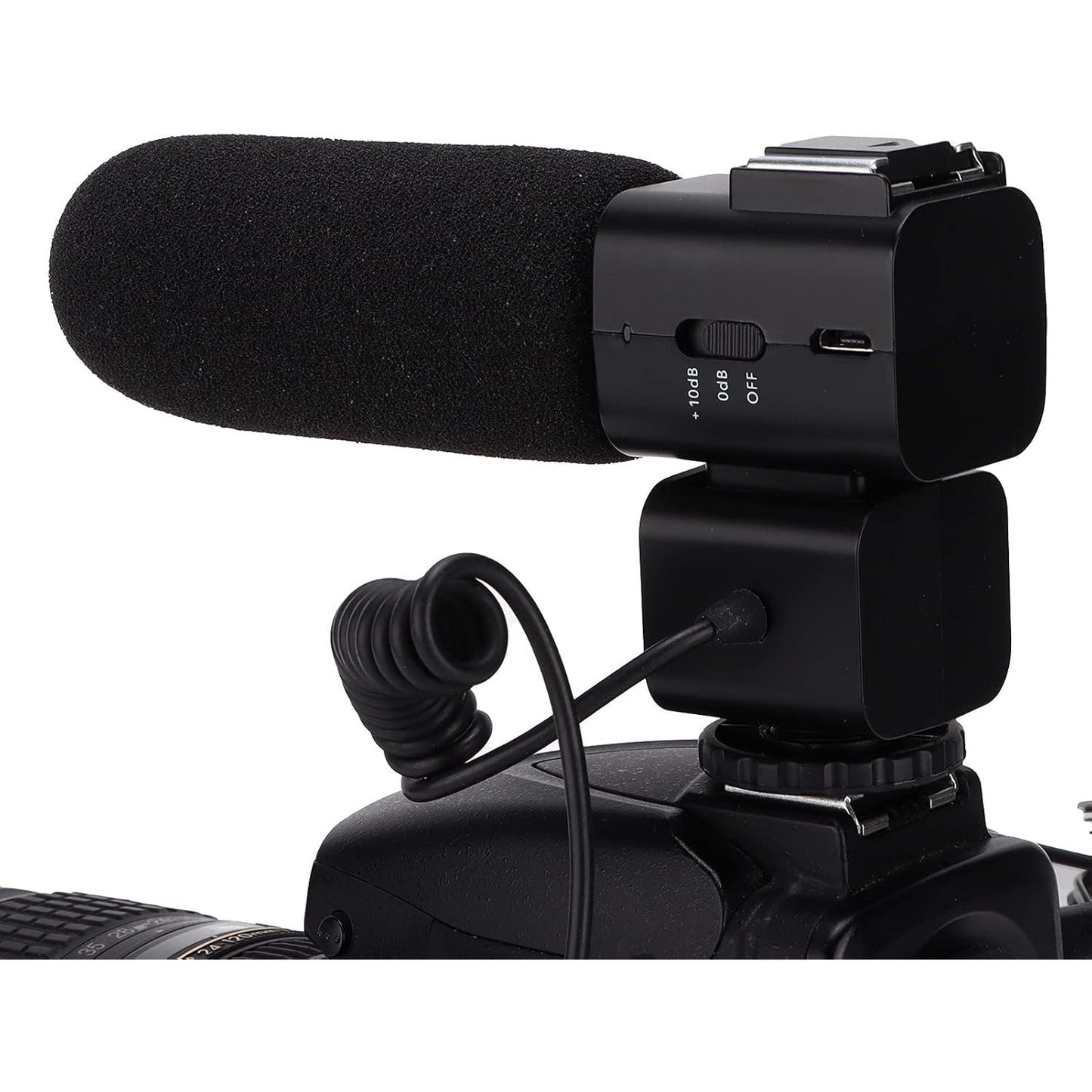 Vbestlife - Interview Microphone With Cold Shoe Mount For Sony Canon Nikon