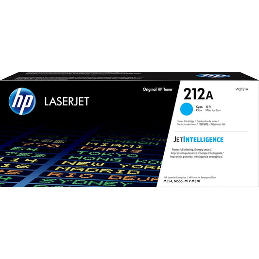 Hewlett Packard Office - 212A Cyan Toner Cartridge For Color Laserjet Enterprise