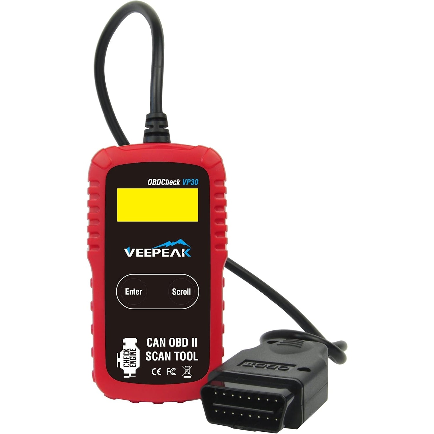 Veepeak - Obd2 Scanner Obdcheck Vp30 Diagnostic Code Reader