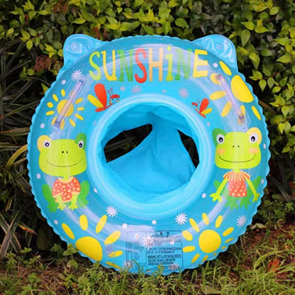 Poylkjgyt - Baby Inflatable Swimming Ring With Float Seat