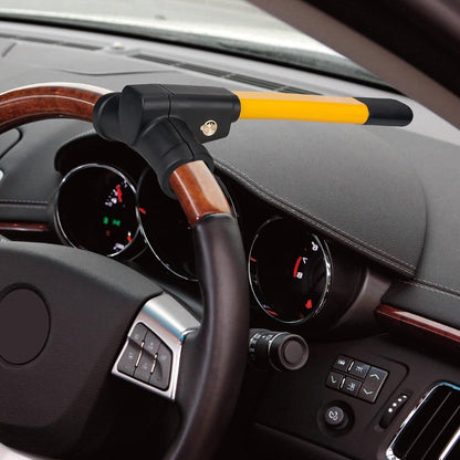 Auspicious - Car Steering Wheel Lock With 2 Keys