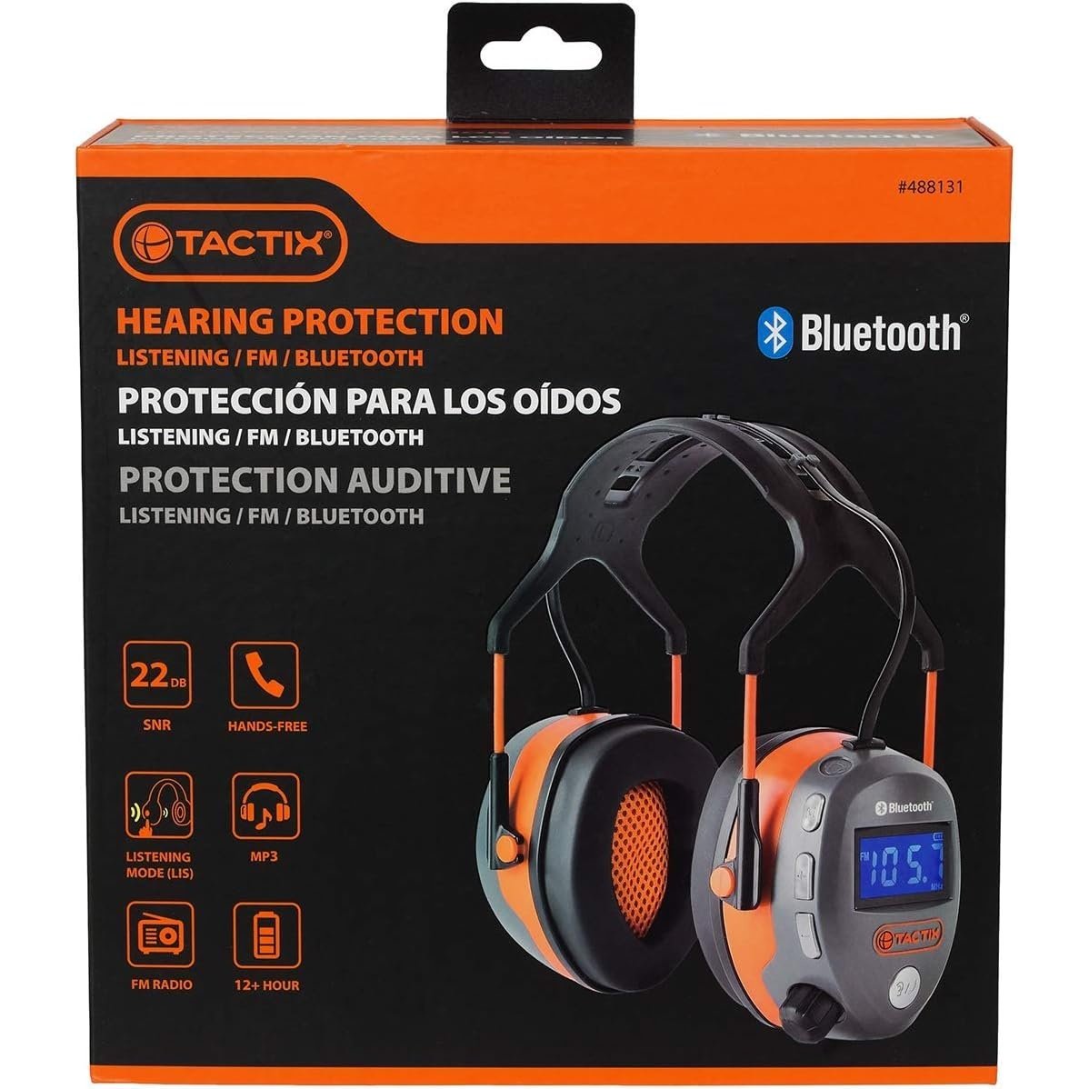 Tactix - Bluetooth Ear Defenders