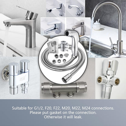 Stoat - Practical Shower Head Set for Bathroom & Kitchen Sinks