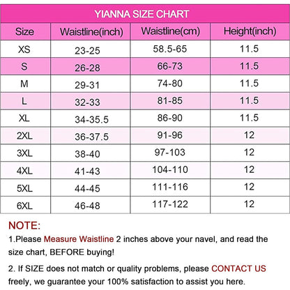 Yianna - Latex Waist Trainer Corset for Women