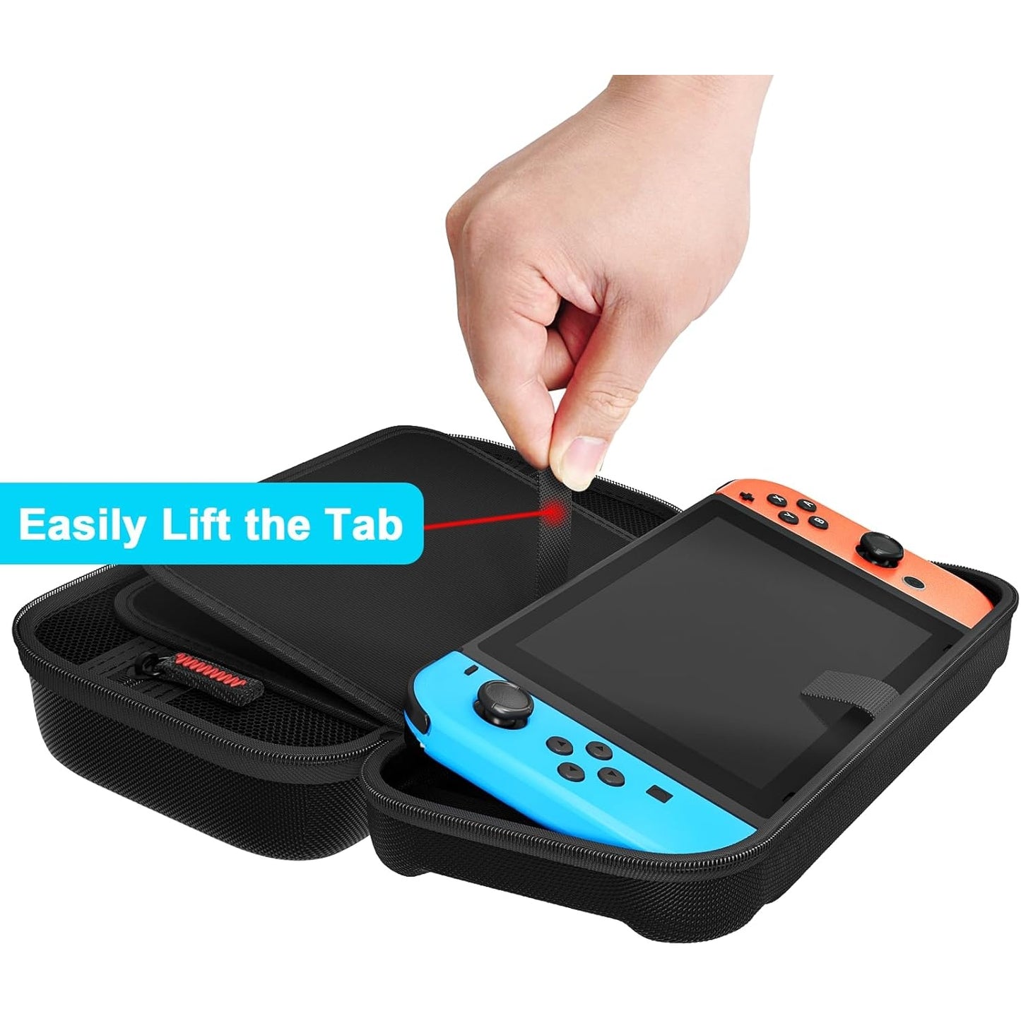 Daydayup - Switch Carrying Case for Nintendo Switch/OLED with 20 Game Slots