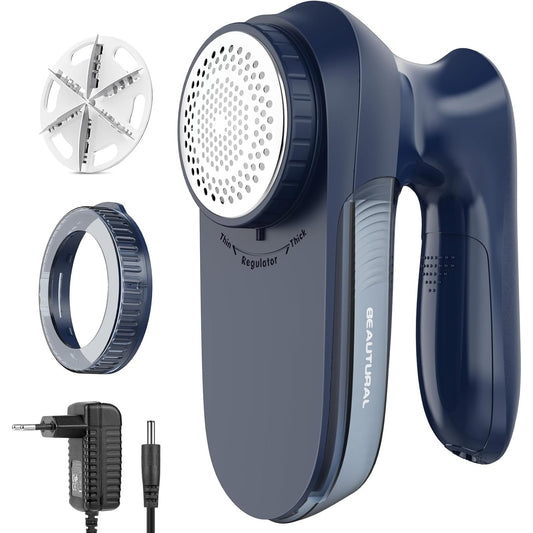 Beautural - Lint Shaver, Power Supply Or Battery, 3 Height Settings