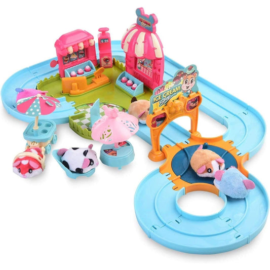 Xqtoys - Hamster Track Toys For Kids Ages 3-7