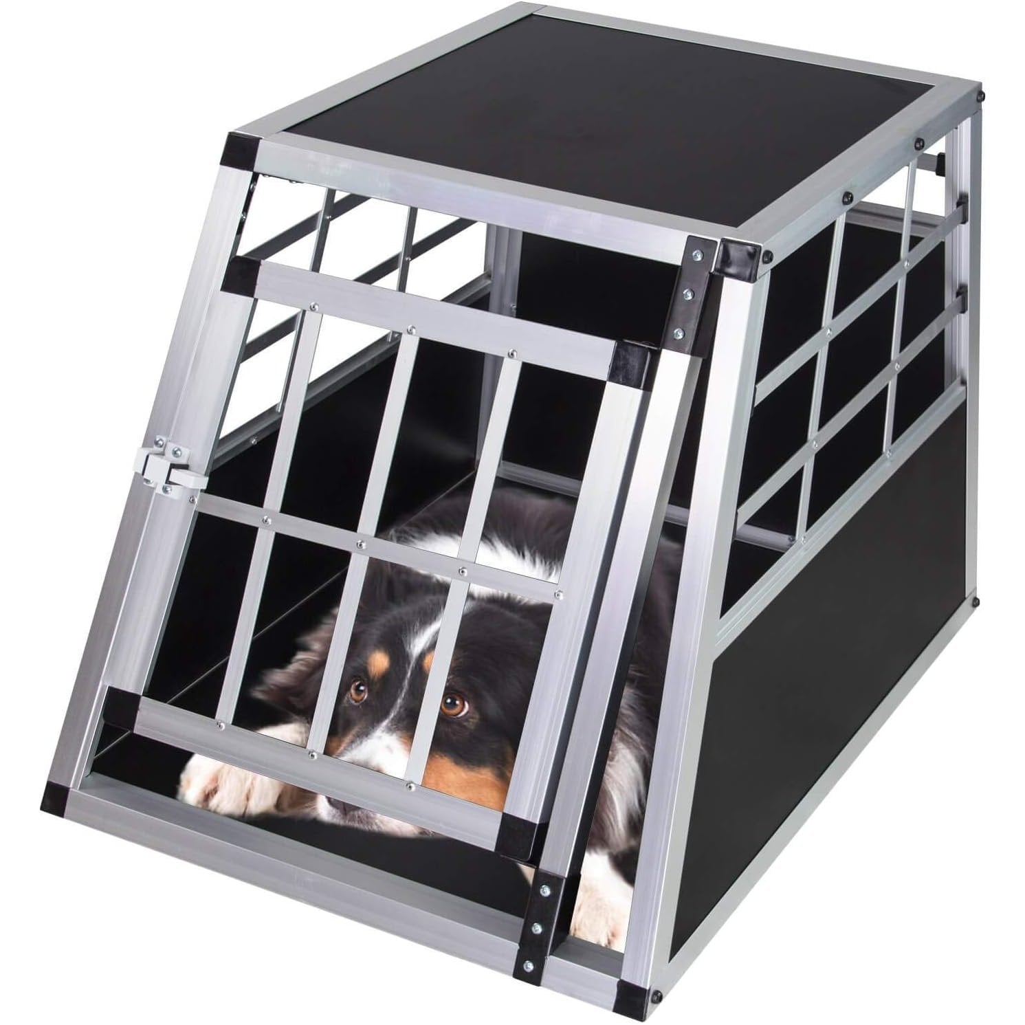 Dema - Dog Car Transport Box 54 x 69 x 51 cm Black