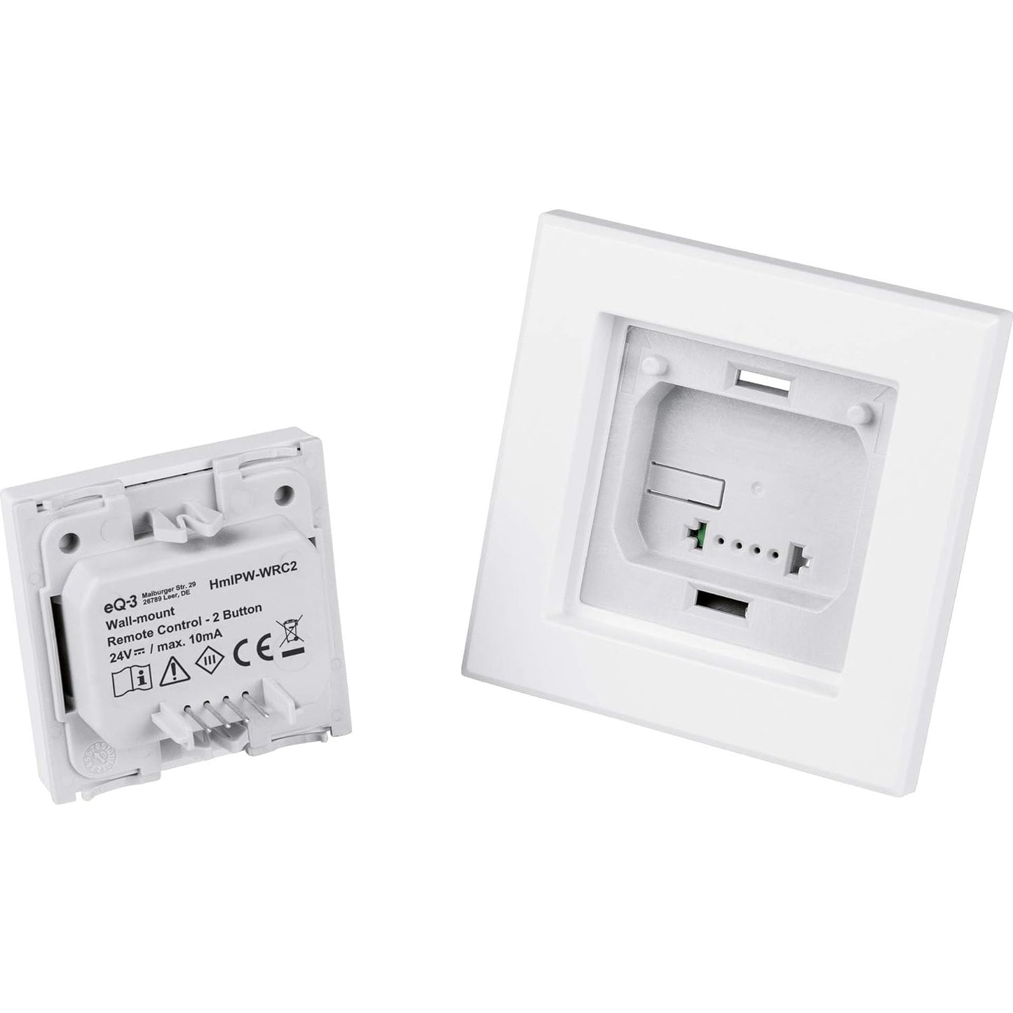 Homematic - Ip Wired Smart Home 2-Button Wall Switch