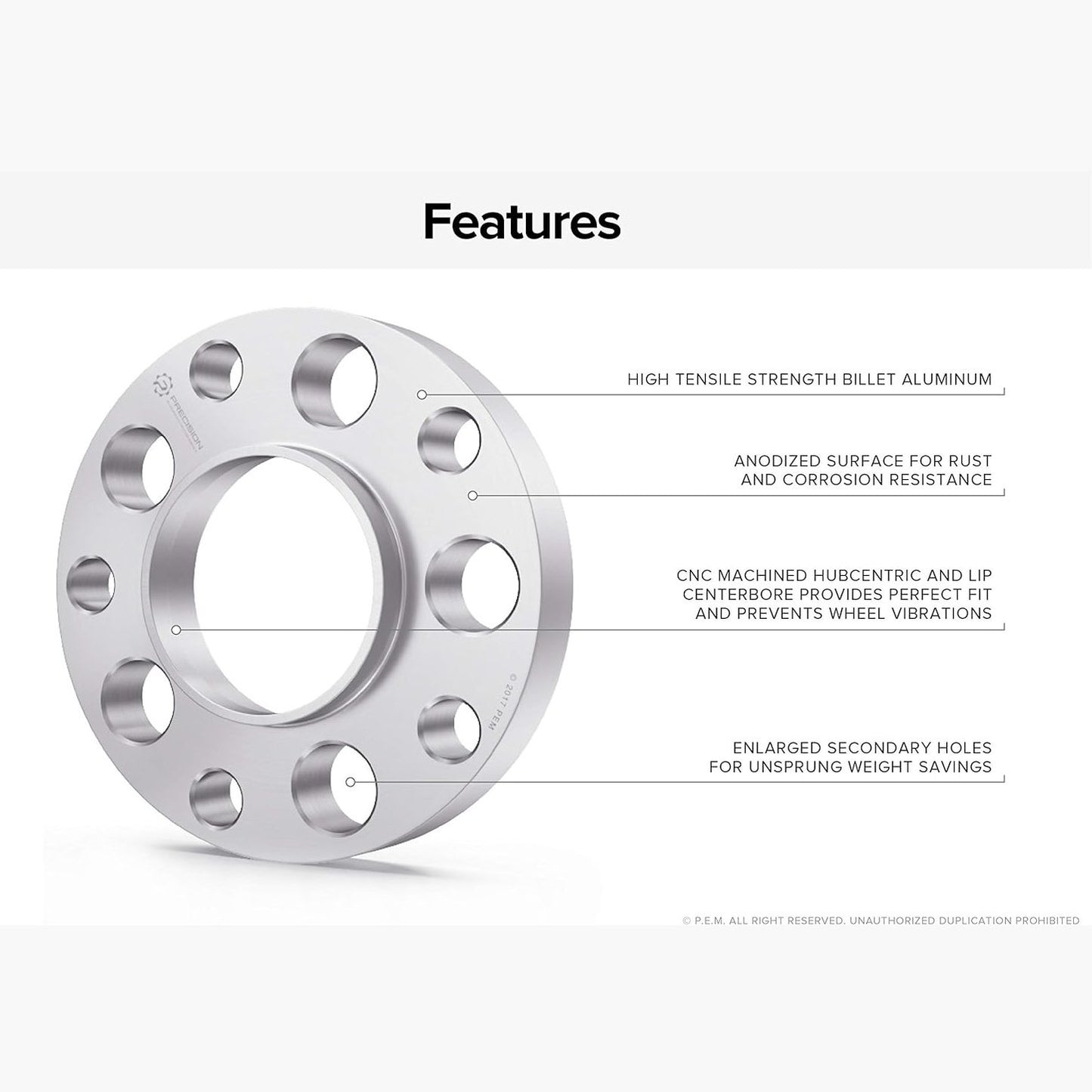 Stancemagic - 2Pcs 25Mm Hubcentric Wheel Spacers Compatible With BMW 3 Series, 5 Series, M3, M5