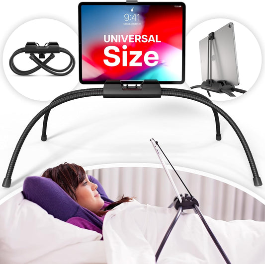 Nbryte - Flexible Universal iPad/Tablet Holder for Bed or Table